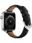 puluz Kayış Apple Watch Uyumlu Series 7 45Mm / 6 & Se & 5 & 4 44Mm / 3 & 2 & 1 42Mm Siyah Gümüş Toka (Yurt Dışından) 3