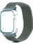 Puluz Apple Watch Uyumlu Serisi 40Mm / 38Mm Için Örgü Kayış, Uzunluk:140Mm Koyu Zeytin Yeşili (Yurt Dışından) 2