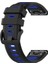 puluz Garmin Fenix ​​6X Kayış Siyah Mavi Için (Yurt Dışından) 1