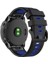 puluz Garmin Fenix ​​6X Kayış Siyah Mavi Için (Yurt Dışından) 2