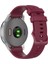 puluz Garmin Silikon Akıllı Izle Için Yedek Kayış Bileklik Şarap Kırmızı (Yurt Dışından) 2