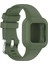 Puluz Garmin Vivofit Jr3 Için Silikon Saf Renkli Kumaş Band Koyu Yeşil (Yurt Dışından) 1