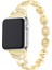 puluz Apple Watch Uyumlu Series 7 Için Paslanmaz Çelik Kayış 41Mm / 6 & Se & 5 & 4 40Mm / 3 & 2 & 1 38Mm Altın (Yurt Dışından) 3