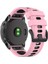 puluz Garmin Fenix ​​6X Kayış Pembe Siyah Için (Yurt Dışından) 2