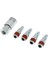 5x Hava Hızlı Bağlantı Kavramları Bağlayıcı Seti 1/4 "npt Kuplör / Fiş 1