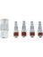 5x Hava Hızlı Bağlantı Kavramları Bağlayıcı Seti 1/4 "npt Kuplör / Fiş 2