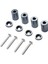 Tüm Turbo Motor Motoru Için Alaşım Hood Havalandırma Spacer Riser Kitleri 4