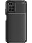 Xiaomi Redmi 10 Kılıf Negro Karbon Görünüm Dizayn Silikon+Nano Glass Siyah 1