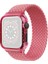 puluz Apple Watch Uyumlu Serisi 40Mm / 38Mm Için Örgü Kayış, Uzunluk:140Mm Parlak Pembe (Yurt Dışından) 1