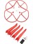 Prop Guard Çerçeve ve Iniş Takımı H501S H501A H501C H501M H501S Kırmızı Için 2