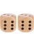2 Paket Büyük 5 cm D6 Altı Taraflı Zar Rpg Kurulu Masa Oyunları Için Set Casino Malzemeleri 1