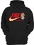 Street Fighter Dhalsım Baskılı 3 Ipl. Şardonlu 600 Gr. Siyah Kapüşonlu Sweatshirt 1
