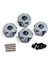12MM Tekerlek Göbek Adaptörü Hsp 94101 94108 94110 1/10 Rc Buggy Car Titanyum (Yurt Dışından) 3