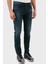 Pamuklu Skinny Fit Dar Paça Jeans Erkek Kot Pantolon EX1002K006BARTEZ 4