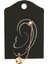 Zincirli Ear Cuff Obje Küpe Roze Renk Pul 1