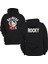 Balboa Boxing Club Çift Baskılı Siyah 3 Ipl. Şardonlu Kalın (600 Gr.) Içi Polar Kapüşonlu Sweatshirt Hoodie 1
