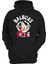 Balboa Boxing Club Çift Baskılı Siyah 3 Ipl. Şardonlu Kalın (600 Gr.) Içi Polar Kapüşonlu Sweatshirt Hoodie 2
