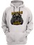 Batman Gym Çift Baskılı Beyaz 3 Ipl. Şardonlu Kalın (600 Gr.) Içi Polar Kapüşonlu Sweatshirt Hoodie 2