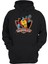 X-Men Collosus Gym Baskılı Siyah 3 Ipl. Şardonlu Kalın (600 Gr.) Içi Polar Kapüşonlu Sweatshirt Hoodie 1