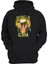 Tarzan Gym Baskılı Siyah 3 Ipl. Şardonlu Kalın (600 Gr.) Içi Polar Kapüşonlu Sweatshirt Hoodie 1