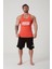 Toughman Tank Turuncu Workout Fitness Atlet 1