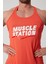 Toughman Tank Turuncu Workout Fitness Atlet 4