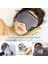 Yükseltilmiş Uyku Müzik Göz Maskesi Kulaklıklar Handsfree Stereo Mavi (Yurt Dışından) 3
