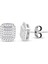 Modern Tasarım 0.22 Ct Baget Kare Tektaş Küpe 1