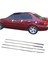 Honda Civic Cam Çıtası 1996-2002 Uyumlu 4 Parça Krom Paslanmaz Çelik 1