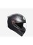 K1 Solid Mat Siyah Kapalı Kask Yeni Sezon 1
