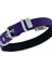 Comfort Yumuşak Dokuma Köpek Boyun Tasması M 2X35-40CM Mor 3