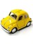 Kişiye Özel Orta Boy Kısa Model Metal Vosvos Çek Bırak Oyuncak Araba (Sarı) 1