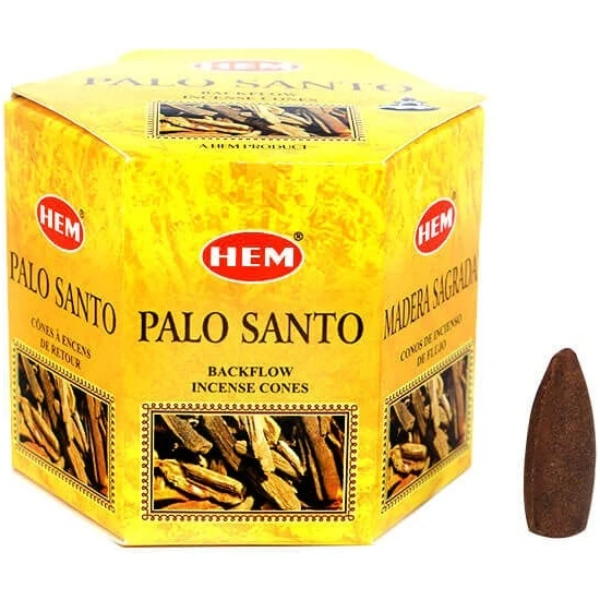 Sin@rasta Tütsü 20 Adet Palo Santo Aromalı Geri Akışlı Şelale Tütsü