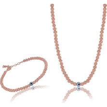 Söğütlü Silver Dorica Nazarlı Set