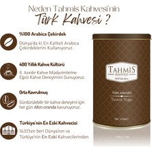 Tahmis Kahvesi Türk Kahvesi 250 gr Teneke