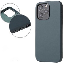 Case 4U Apple iPhone 13 Mini Kılıf Kadife İç Yüzey Mat Eyzi Silikon Kapak Kırmızı