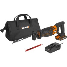 Worx WX500 20VOLT 2.0AH. Li-Ion Profesyonel Tilki Kuyruğu Testere