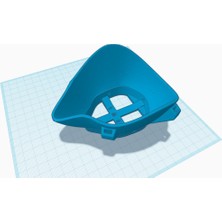 Aldım Geldi  Maskesi - Hastane Sürümü - Destek Yok - V 1.2.2 Plastik Aparat