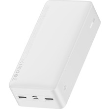 Baseus Bipow Dijital Ekranlı 15W 30.000 Mah Powerbank Beyaz