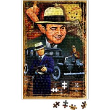 Baskı Dükkanı Al Capone Madre Loca Puzzle 240 Parça Yapboz