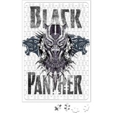Baskı Dükkanı Black Panther Puzzle 240 Parça Yapboz