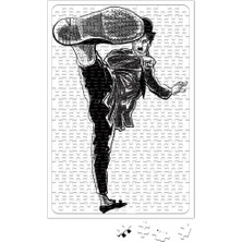 Baskı Dükkanı Chaplin Lee Puzzle 240 Parça Yapboz