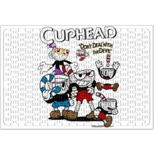 Baskı Dükkanı Cuphead One Puzzle 240 Parça Yapboz