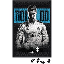 Baskı Dükkanı Cristiano Ronaldo Melhor Do Mundo Puzzle 240 Parça Yapboz