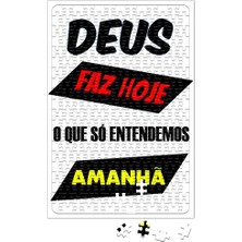 Baskı Dükkanı Frases Deus Puzzle 240 Parça Yapboz