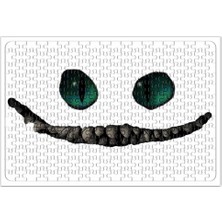 Baskı Dükkanı Gato De Alice Pais Das Maravilhas Puzzle 240 Parça Yapboz