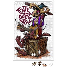 Baskı Dükkanı King Coiote Puzzle 240 Parça Yapboz