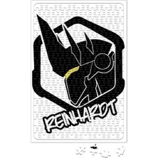 Baskı Dükkanı Reinhardt Overwatch Puzzle 240 Parça Yapboz