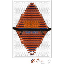 Baskı Dükkanı Skate Hard Tricks Puzzle 240 Parça Yapboz