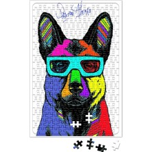 Baskı Dükkanı Pastor Alemao Pug Köpek Puzzle 240 Parça Yapboz